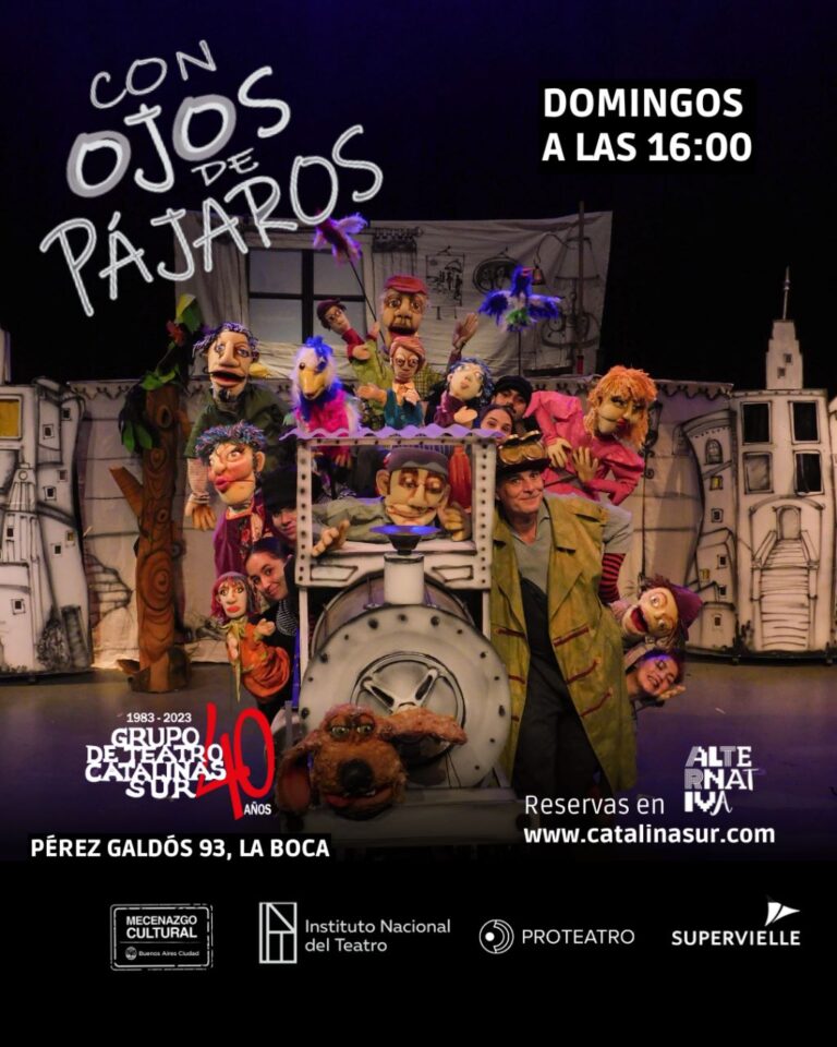 Reestreno 24 de Mayo. Con ojos de pájaros